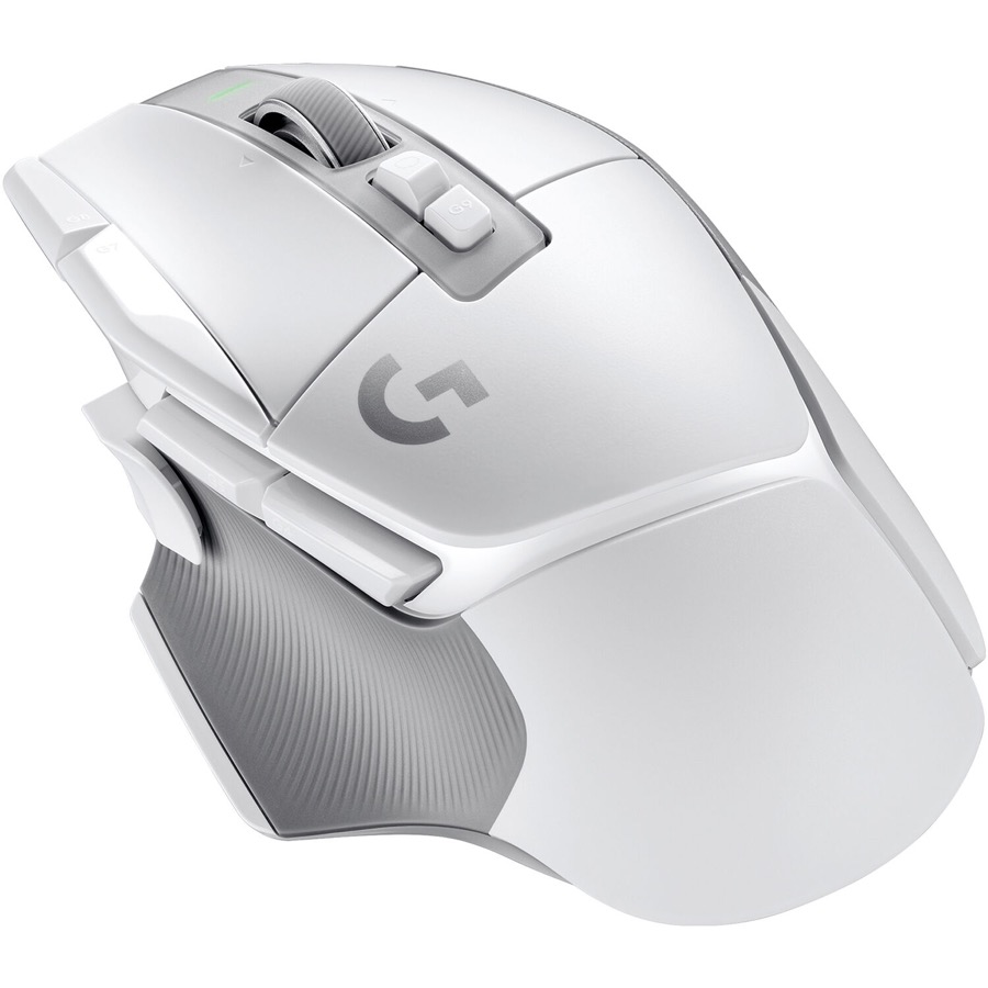 Logitech G502 X LIGHTSPEED Wireless Gaming Mouse - Optical mouse with LIGHTFORCE hybrid optical-mechanical switches, HERO 25K gaming sensor, compatible with PC - macOS/Windows - White